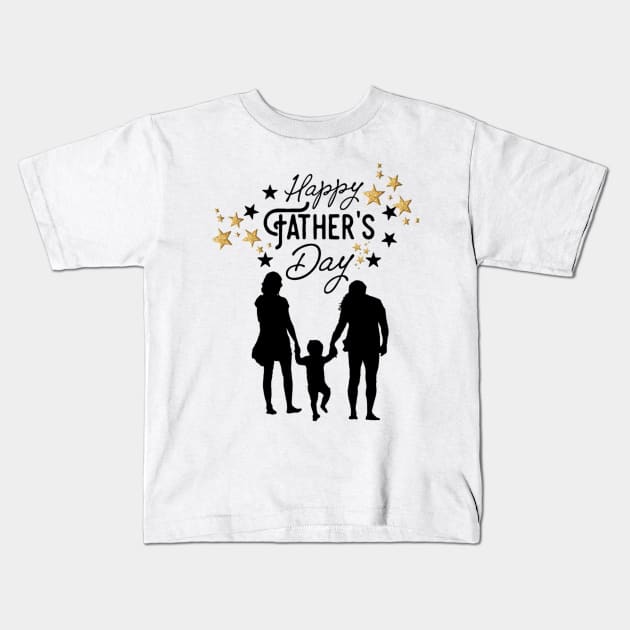 Happy Father's Day 2021 Kids T-Shirt by Family shirts